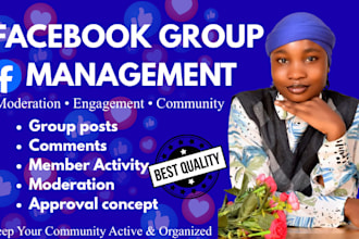 manage and grow your facebook group or community
