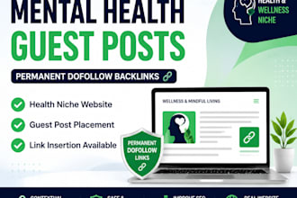 publish mental health guest posts with dofollow backlinks