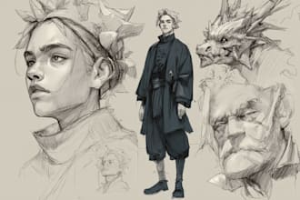 design pro character illustrations of any kind