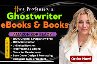 ghostwrite your nonfiction ebook, ghostwriting book writer
