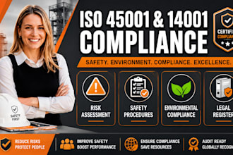 iso 45001 and 14001 documentation and certification