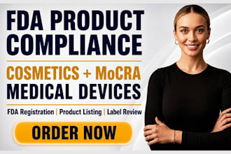 handle mocra cosmetic compliance, fda registration and medical device listing