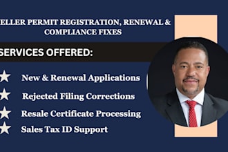 register renew your seller permit and resale certificate, USA