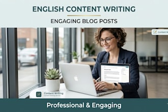 write professional website content and blog post