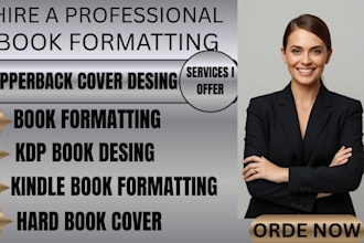 desing  a professional book cover kindle kdp paperback