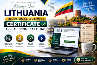 manage your lithuania individual activity certificate annual income tax filing