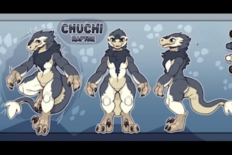 custom furry reference sheet furry ref sheet anthro oc nsfw fursona ref sheet