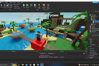 develop a custom roblox game with luau scripting, roblox map and roblox studio