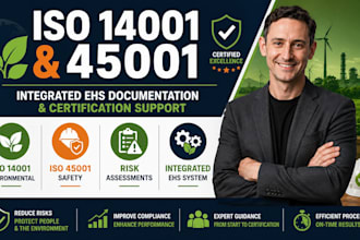 build your iso 14001 and 45001 integrated ehs management system