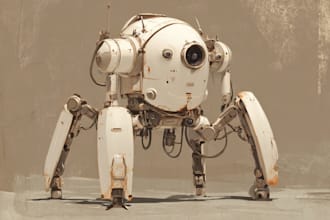 illustrate your mecha, robot and armored characters