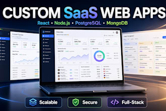 build a custom saas web application