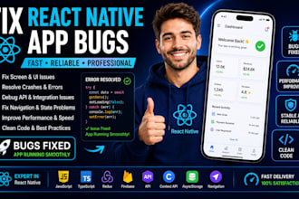 fix react native expo app bugs crashes errors ios android