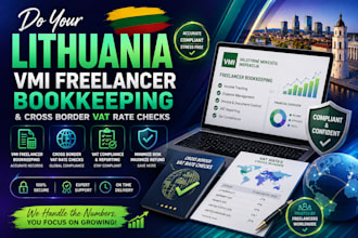 do your lithuania vmi freelancer bookkeeping and cross border vat rate checks
