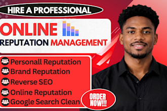 do online reputation management ORM and implementing reverse SEO