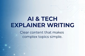 write clear ai and tech explainer content for your blog or newsletter