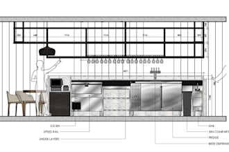 scale 2d commercial floorplan,bar interior layout,as built drawing,blueprint,dwg