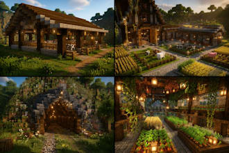 create a custom minecraft map, world, or adventure map