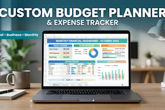 do custom budget spreadsheet