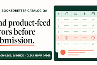 audit your google merchant center product feed