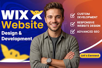 build wix website, design or redesign business wix website, wix studio website