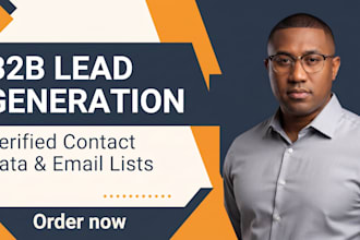 scrape and generate b2b leads with verified contact data