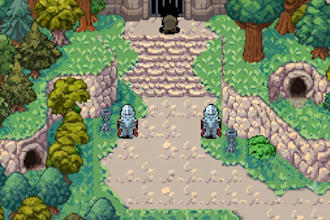 draw pixel art landscape background scene room interior tilemap props platformer