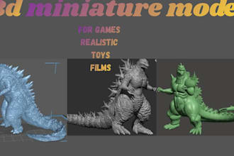 3d print and paint miniature warhammer anime figure stl resin printing for ship