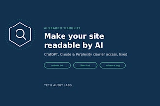 make your website readable and visible to ai search tools