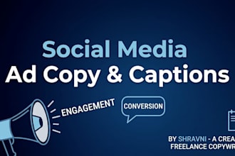 write engaging social media ad copy and captions
