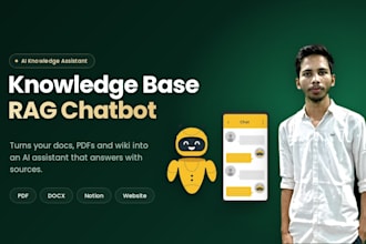 build a custom ai chatbot that uses rag on your knowledge base