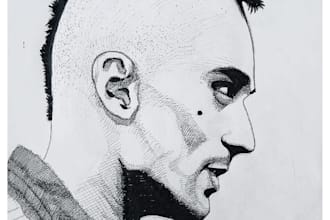do pen sketch in digital