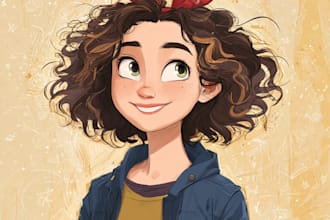 portrait into a disney style cartoon