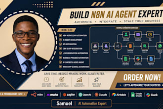 build advanced n8n workflows and ai automation pipelines