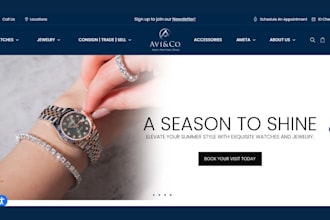 watch website wrist watch shopify store jewelry website jewelry shopify store