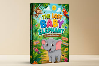 design a beautiful childrens book for KDP and print
