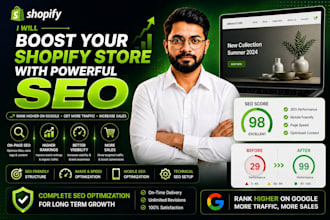 provide expert shopify SEO services