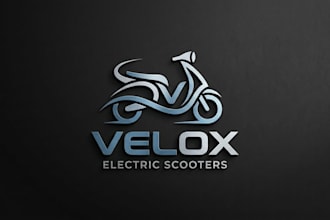 design a stylish scooter brand logo for your business