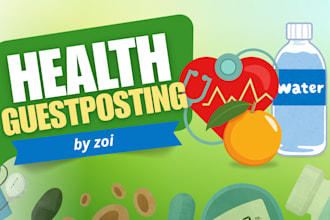 write medical articles and health blog posts