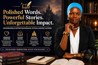 ghostwrite memoir, proofread and format fiction, novels and christian book