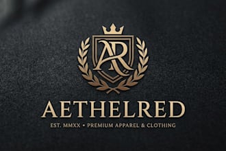 design a premium apparel and clothing brand logo