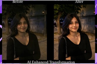 professionally edit, enhance and retouch your photos