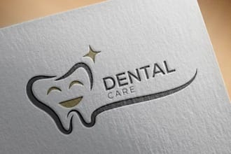 medical, clinic, healthcare, dental logo design