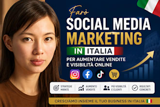 do social media marketing in italy to increase sales and visibility