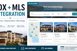 integrate idx broker, showcase idx, or ihomefinder mls into wordpress