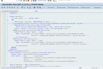 fix the bugs in your sap abap project