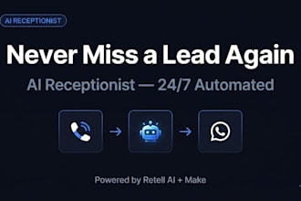 build ai voice receptionist with retell ai and n8n automation