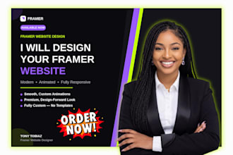 do framer website design framer landing page design framer website