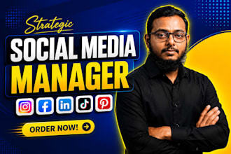 be your social media  manager