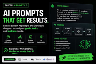 create custom ai prompts and workflows for your business