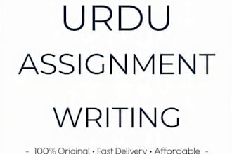 write professional urdu assignments essays and articles